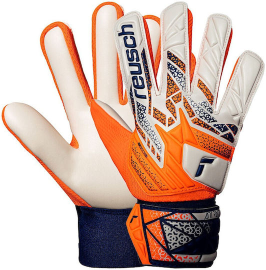 Reusch Attrakt Starter Solid Kids Goalkeeper Gloves Multicolour