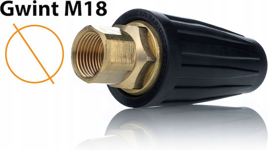 Rotary Turbo Nozzle Karcher Hd Hds Washer 045 276 Bar Ceramic Insert M18x1.5 Thread