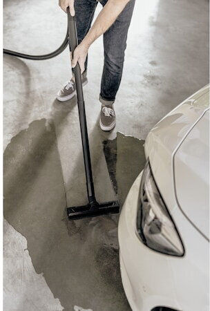 Karcher WD 3 V-15/4/20 Staubsauger Flüssigkeiten / Feststoffe 1000W mit Kunststoff Behälter 15Es