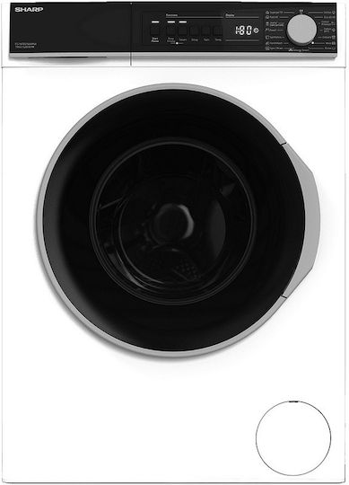 Sharp Пералня 10кг с Парна Технология 1400 Оборота Steam ES-NFB014AWNA