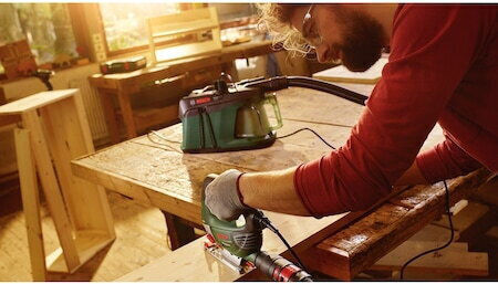 Bosch EasyVac 3 Staubsauger Flüssigkeiten / Feststoffe 700W mit Kunststoff Behälter 3Es