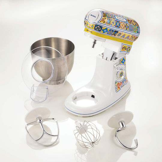 Ariete Positano Stand Mixer 2400W with Stainless Mixing Bowl 5.5lt