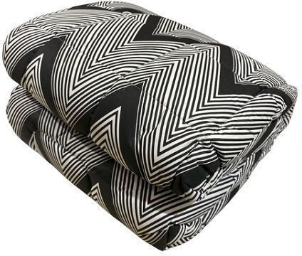 Hatzitex Bettdecke Einzelbett 160x220cm White-black