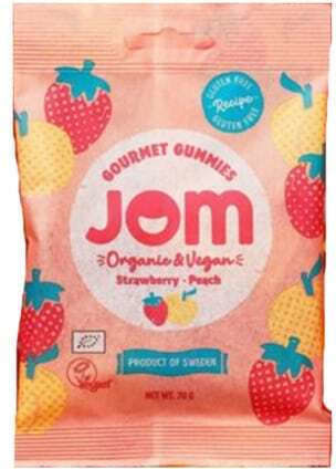 Jom Gourmet Gummies Strawberry Peach 70g