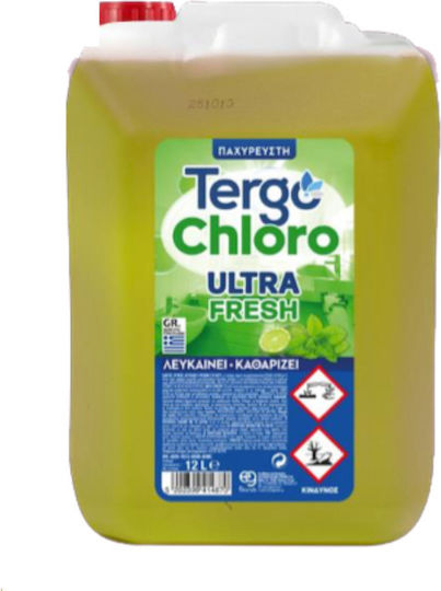 Tergo Χλωρίνη σε Υγρή Μορφή με Άρωμα Λεμόνι 4lt 51109
