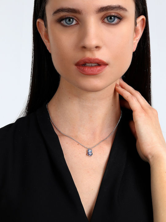 Morellato Necklace from Silver with Zircon