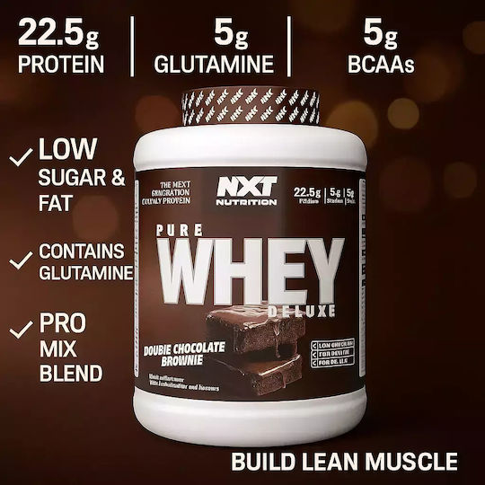 Nxt Nutrition Pure Whey Deluxe Πρωτεΐνη Ορού Γάλακτος Χωρίς Γλουτένη με Γεύση Choco Peanut Butter Cups 2.1kg