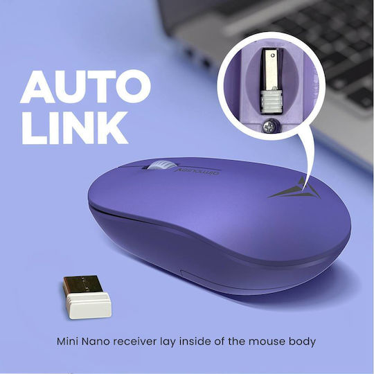 Alcatroz Airmouse V Безжичен Ергономичен Мишка Lavender
