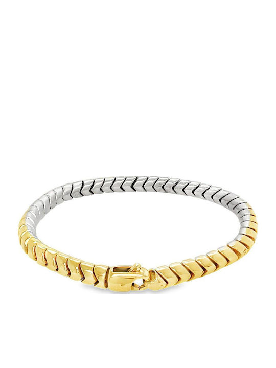 Xryseio Дамско Гривна от Бяло злато 14K