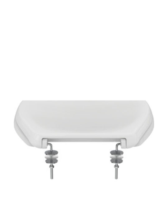 Ideal Standard Plastic Soft Close Toilet Seat White Simplicity