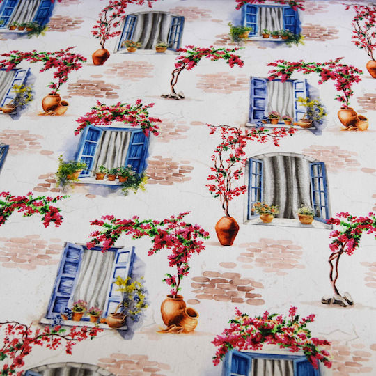 Decocraft Decocraft Blue Tablecloth 140x140cm