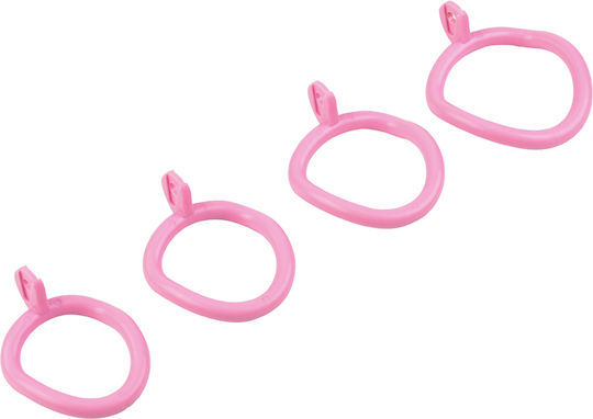 Button Lock Pussy Sissy Chastity Cock Cage Pink