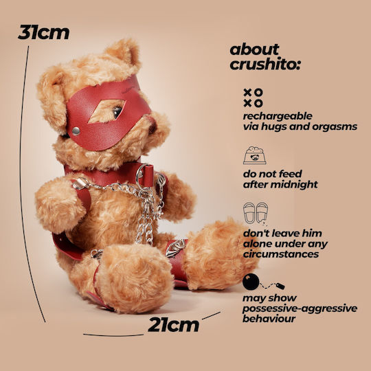 Crushious BDSM Accessory σε Καφέ Χρώμα