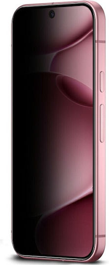 Imak Privacy Full Face Tempered Glass Negru (Google Pixel 9 Pro XL / Pixel 10 Pro XL)