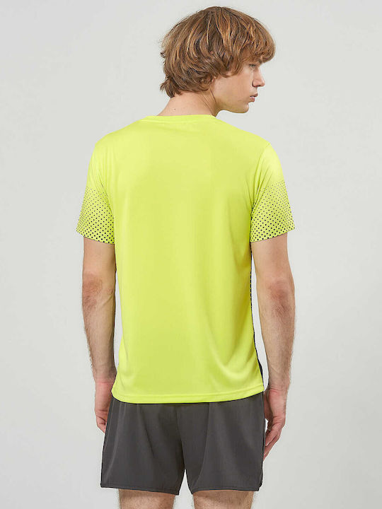 Αθλητικό T-shirt Κίτρινο
