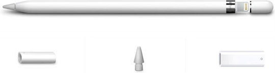 Apple Pencil (1st Generation) & USB-C Adapter Digital Touch Stylus with Palm Rejection for iPad in White color MYQW3ZM/A