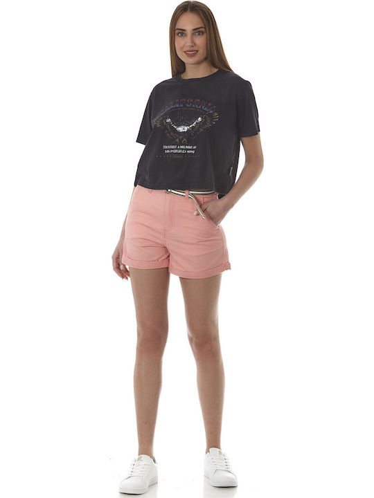 Women's Crop T-shirt Black
