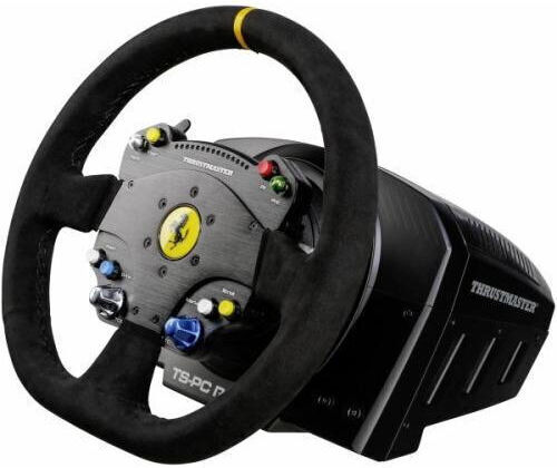 Thrustmaster TS-PC Racer 488 Ferrari Challenge Edition Steering Wheel for Mac / PC with 1080° Rotation