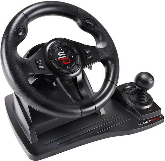 Subsonic GS550 Волан с Ръчка за Скорости и Педали за PC / PS4 / XBOX One / Xbox Series X/S с 270° Градуса на Въртене