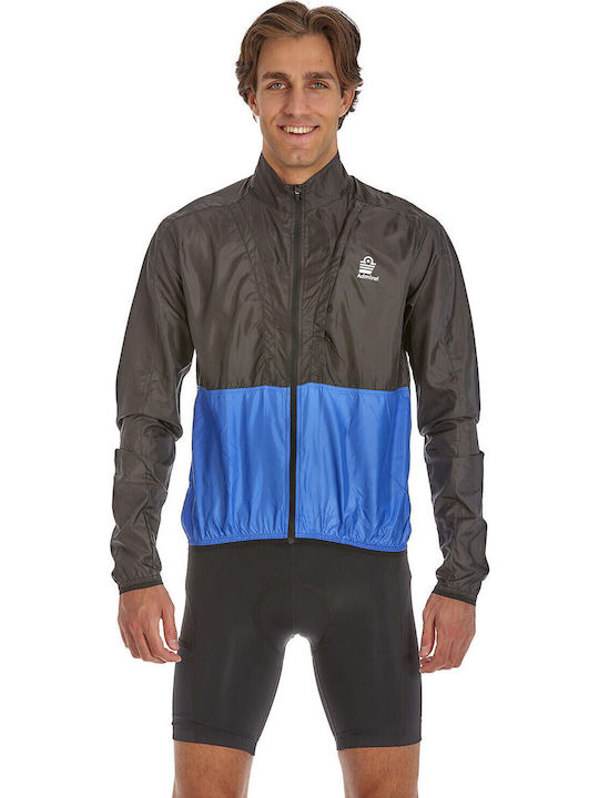 Αθλητικό Μπουφάν Αντιανεμικό Μαύρο