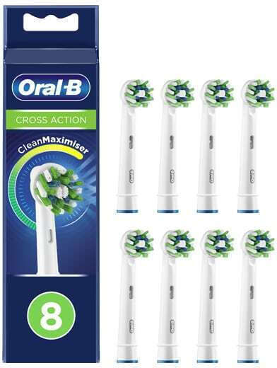Oral-B CrossAction CleanMaximizer Rezerve Capete Periuță Dinti Electrică Pentru 8 Bucăți