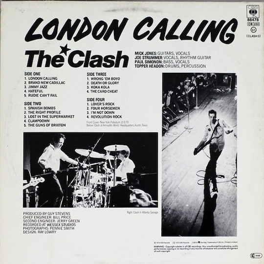 Clash London Calling 2 Vinyl