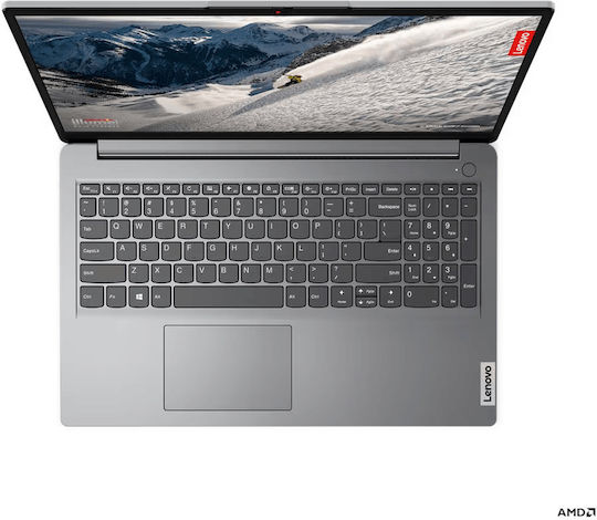 Lenovo IdeaPad 1 15AMN7 15.6" IPS (Ryzen 3-7320U/16GB/512GB SSD/W11 S) Сив облак (GR Клавиатура)