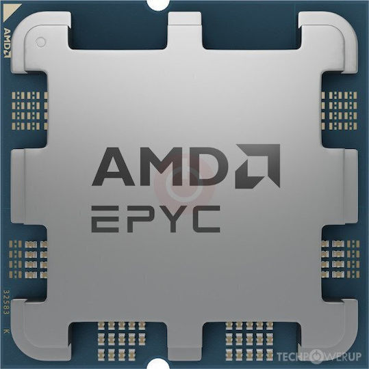 AMD Epyc 9175F 4.2GHz Επεξεργαστής 16 Πυρήνων για Socket SP5 Tray