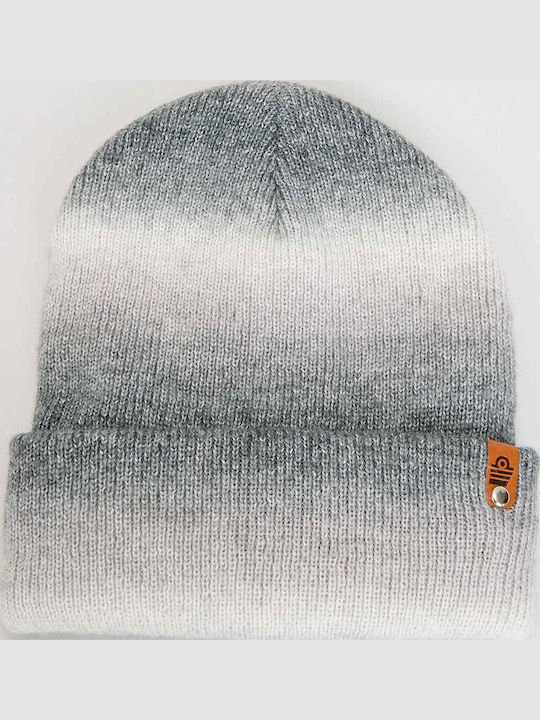 Beanie Unisex Beanie Gestrickt in Gray Farbe