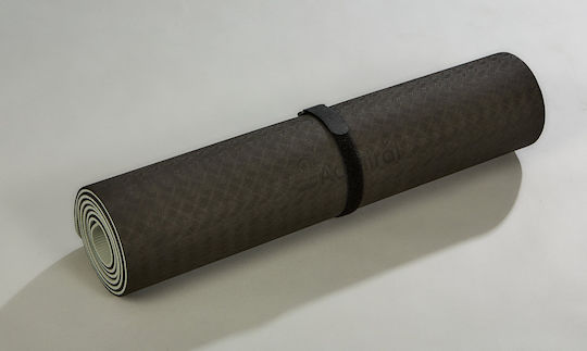 Admiral Στρώμα Γυμναστικής Pilates Γκρι (183x61cm)