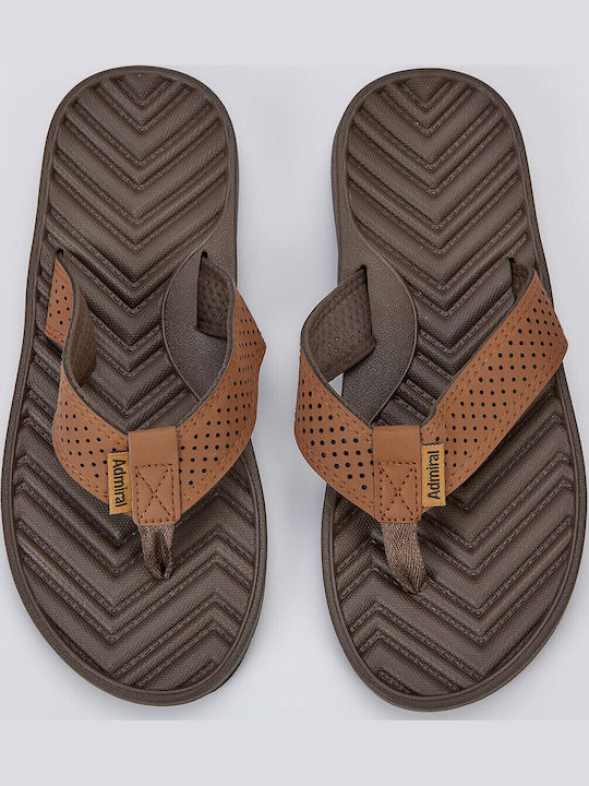 Herren Flip Flops Braun