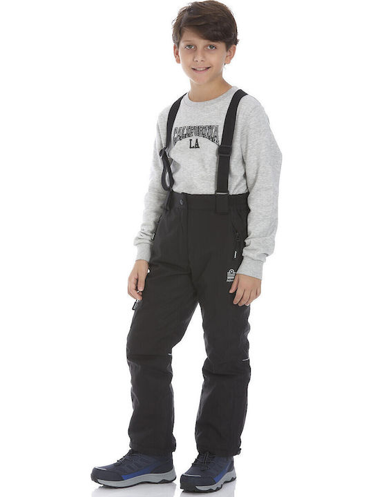 Admiral 1821510067 Kids Dungarees for Ski & Snowboard Black