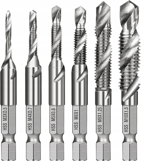 Verk Group Κωνικό Τρυπάνι HSS για Μέταλλο 0-1mm