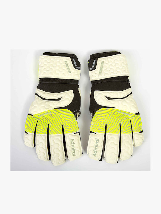 Admiral Adults Goalkeeper Gloves Yellow