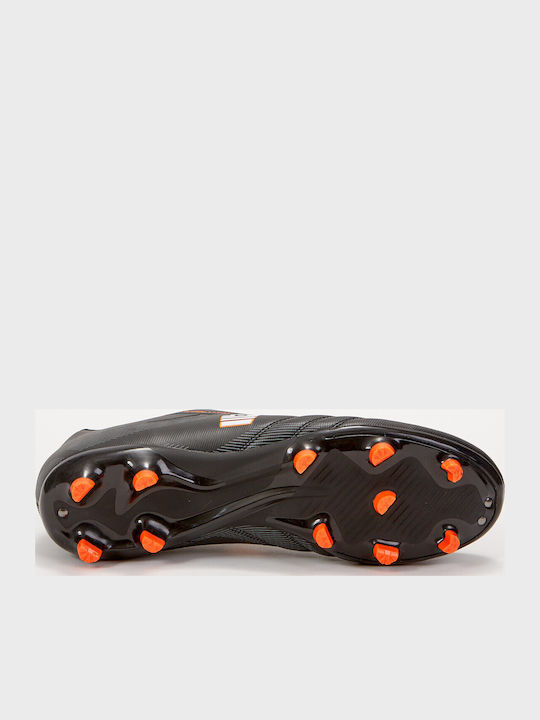 Admiral Football Shoes with Molded Cleats Black