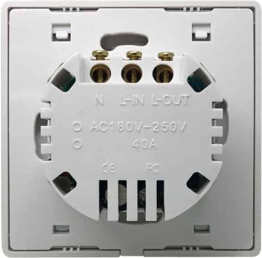 Wall Card Switch White