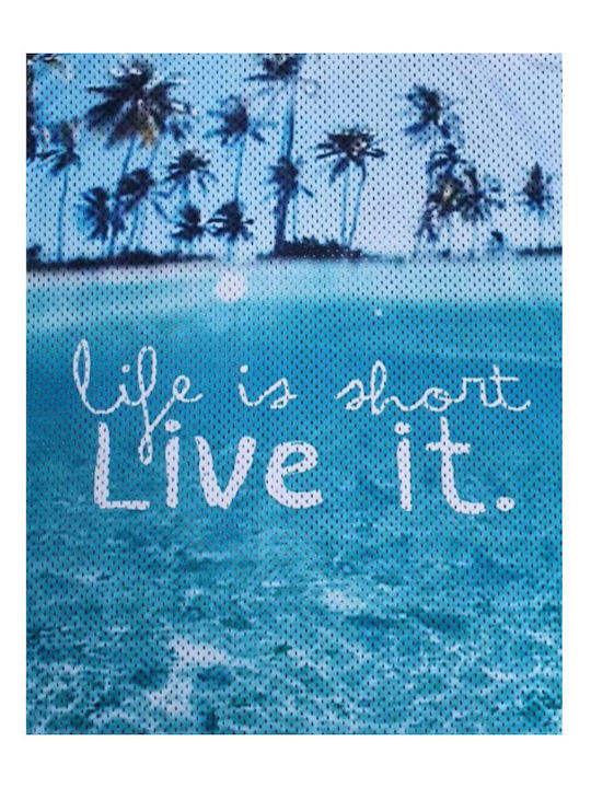 Мъжки Тениска Life Is Hot Live It Lih736-Черно