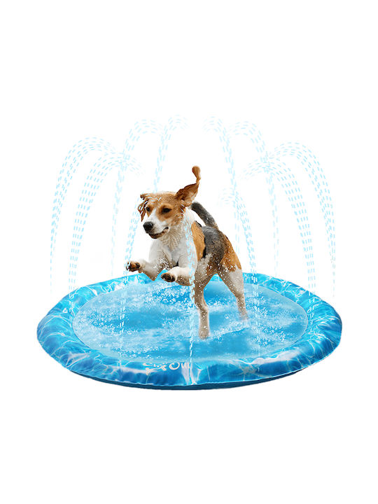Glee Sprinkler Mat 100cm Басейн за Куче 100εκ. Бежов 1бр