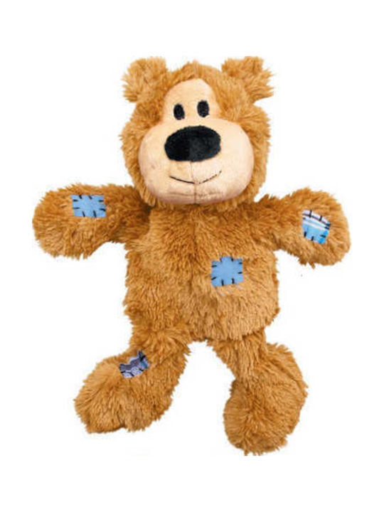Kong Wild Knots Bear Cuddly Dog Toy With Sound Small / XSmall 1 Piece (Various Colors)