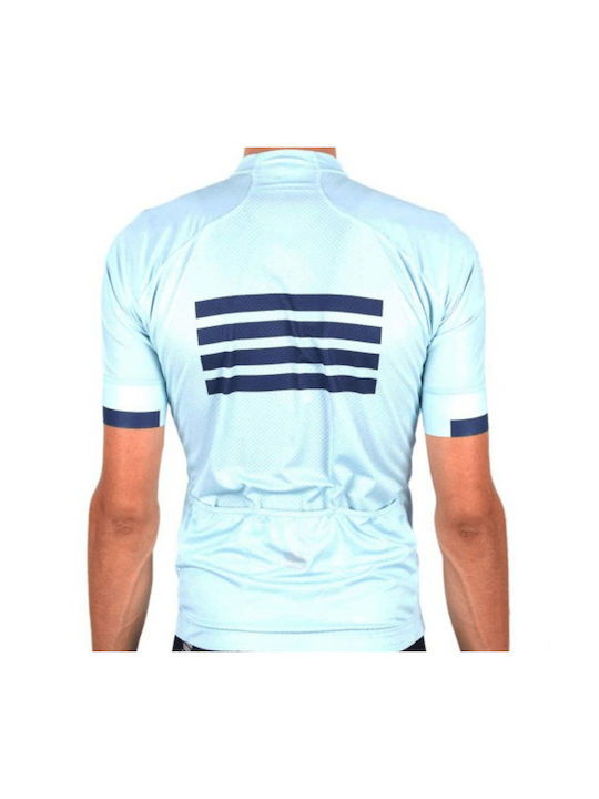 Sportful Wire Short Sleeves Cycling Jersey Light Blue