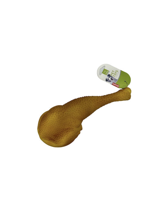 Nunbell Pet Toy Dog with Flavor Chicken 9.5εκ. Yellow 1pcs