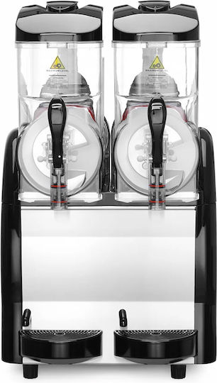 Hendi 274224 Slushy-Maschine mit Fassungsvermögen 2x12lt