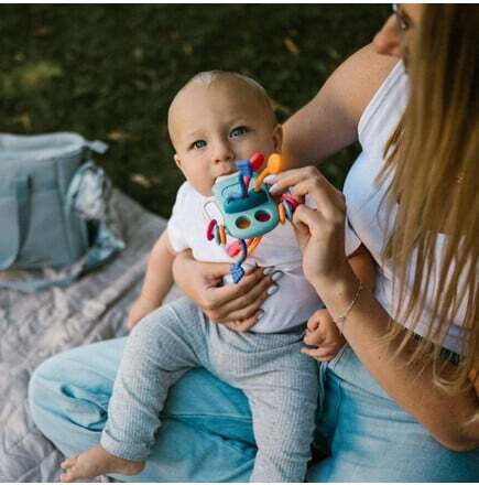 Babyono Βρεφικό Παιχνίδι Bottle από Σιλικόνη