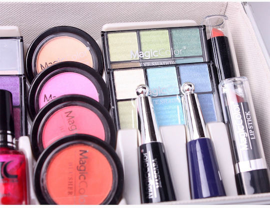 Miss Young Cosmetic Case Silver