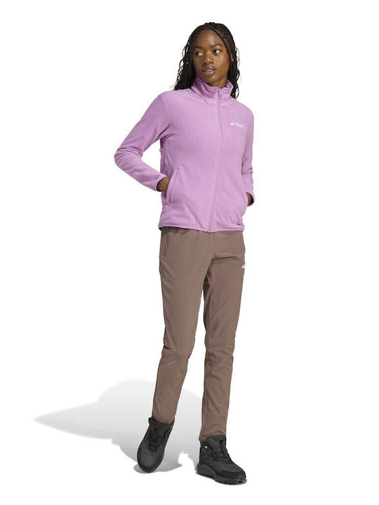 Women's Sweatshirt Jacket Pink