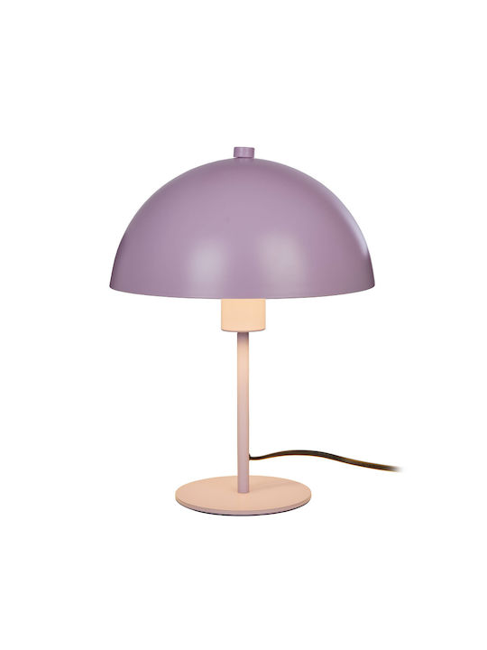 Butlers Vintage Lampă de masă cu Abajur Lila și Bază Violet