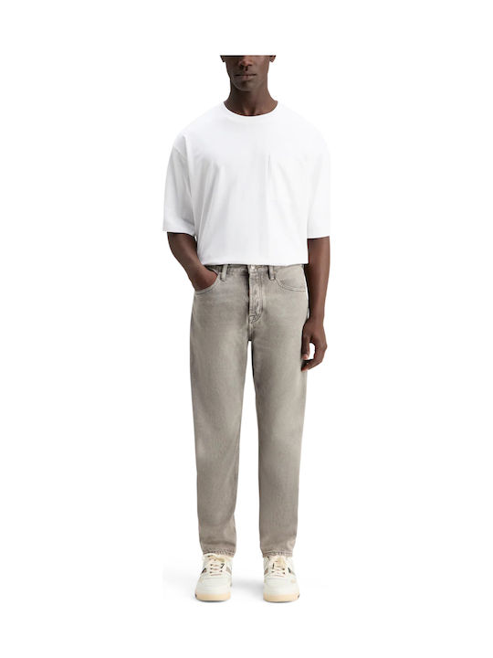 Dean Ανδρικό Παντελόνι Τζιν Loose Tapered Fit Grey