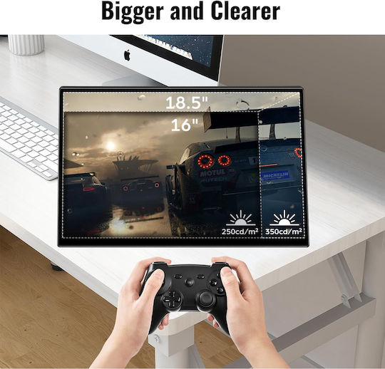 Prechen X001Y3P0DR IPS HDR Touch Tragbarer Monitor 18.5" FHD 1920x1080