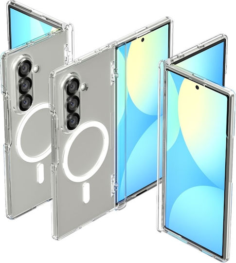Spigen Ultra Hybrid Pro Mag Umschlag Rückseite Silikon / Kunststoff 2mm Transparent (Galaxy Z Fold7)