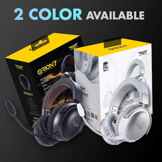Armaggeddon Orion 7 Dune Ασύρματο Over Ear Gaming Headset με σύνδεση 3.5mm / Bluetooth / USB
